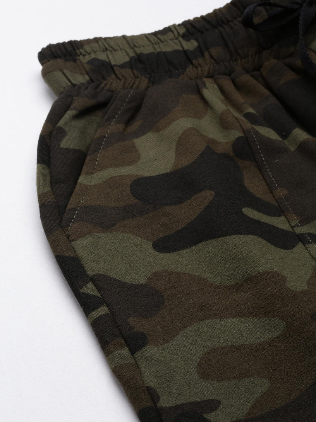 Women Olive Camouflage Track Pant