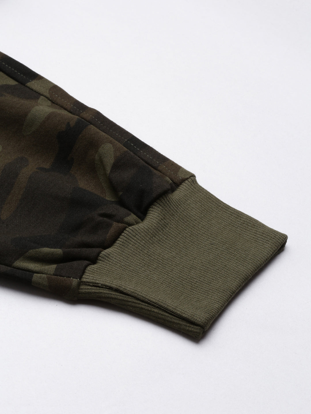 Women Olive Camouflage Track Pant