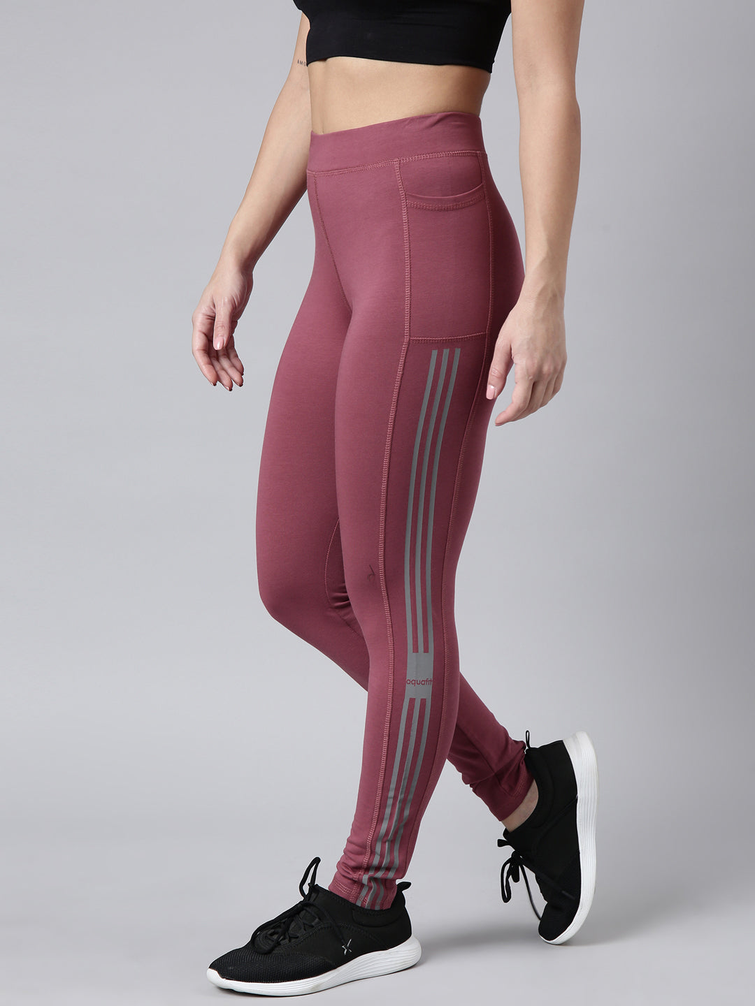 Women Solid Slim Fit Pink Track Pant