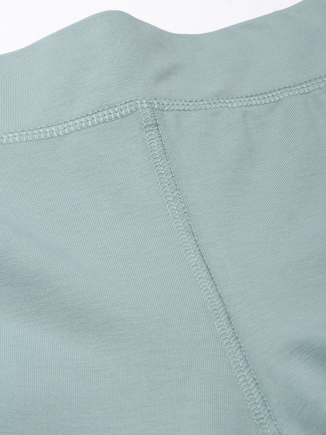 Women Solid Slim Fit Sea Green Track Pant