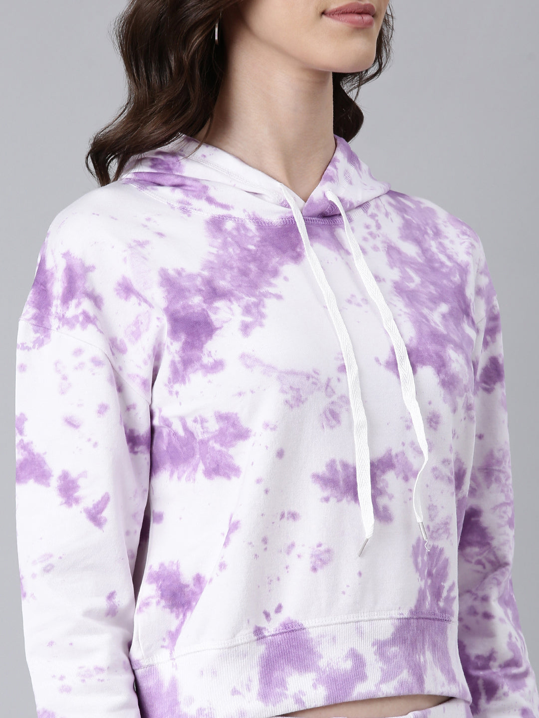 Women Lavender Tie Dye Tracksuit