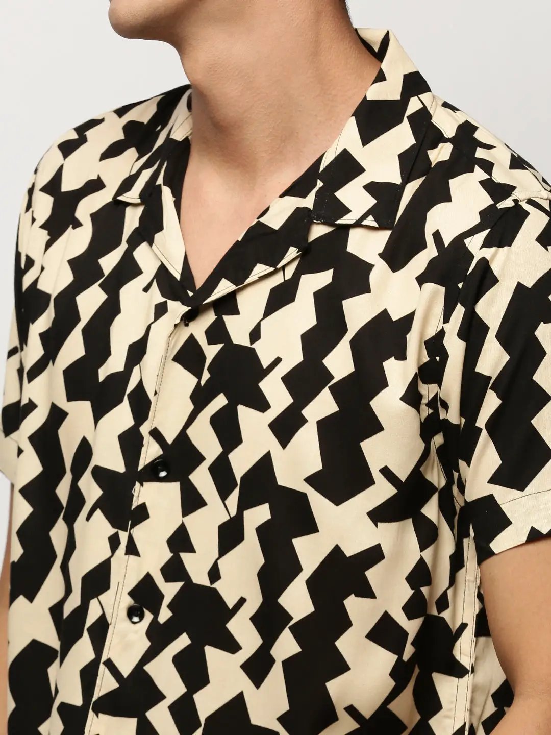Men's Black Printed Casual Co-Ords - from SHOWOFFFF