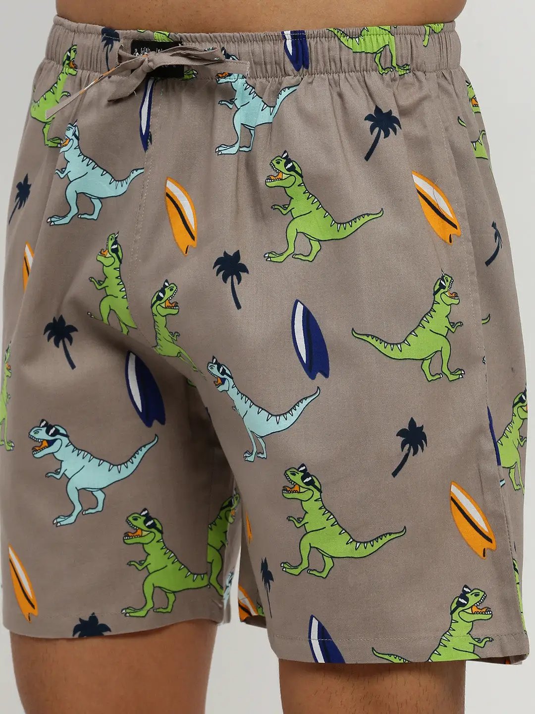Men's Grey Printed Co-Ords Set - from SHOWOFFFF
