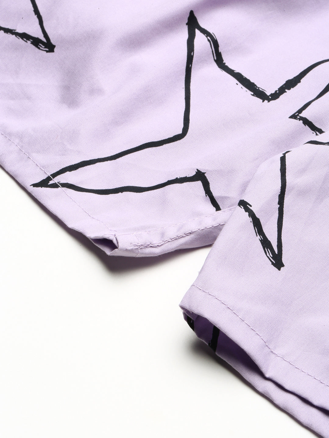 Men Lavender Printed Boxer