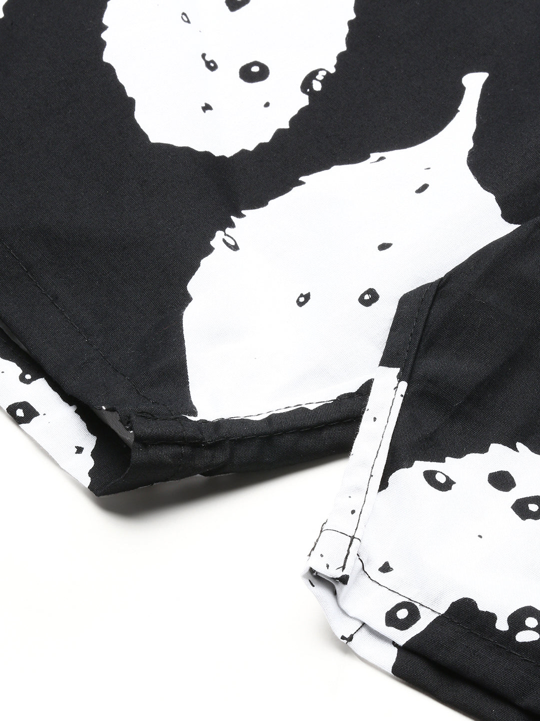 Men Black Printed Boxer