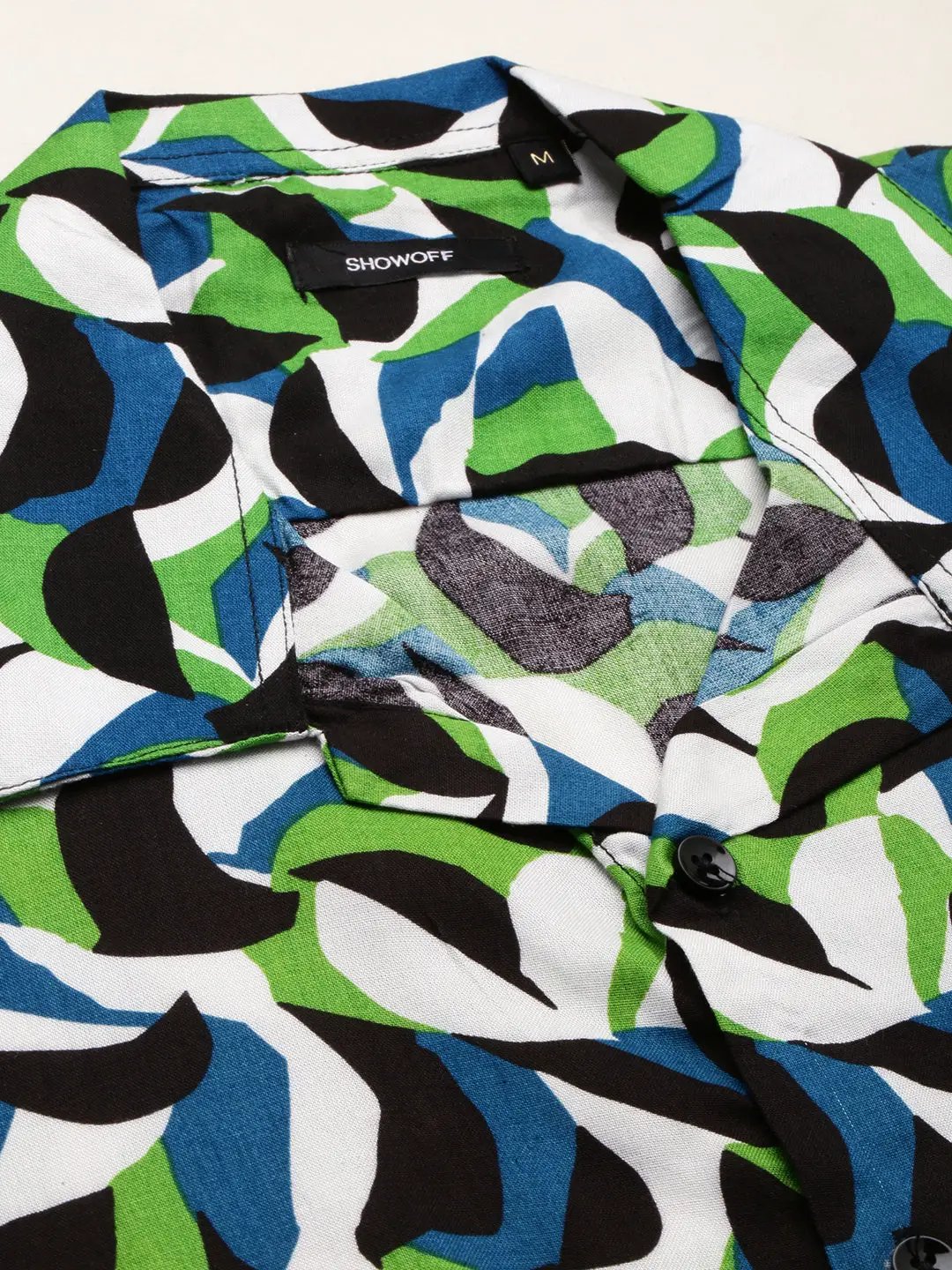 Men's Multi Printed Casual Co-Ords Set