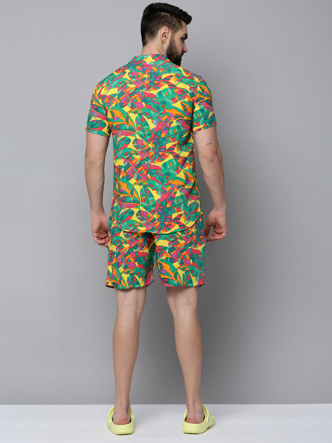 Men Multi Printed Casual Co-Ord Set