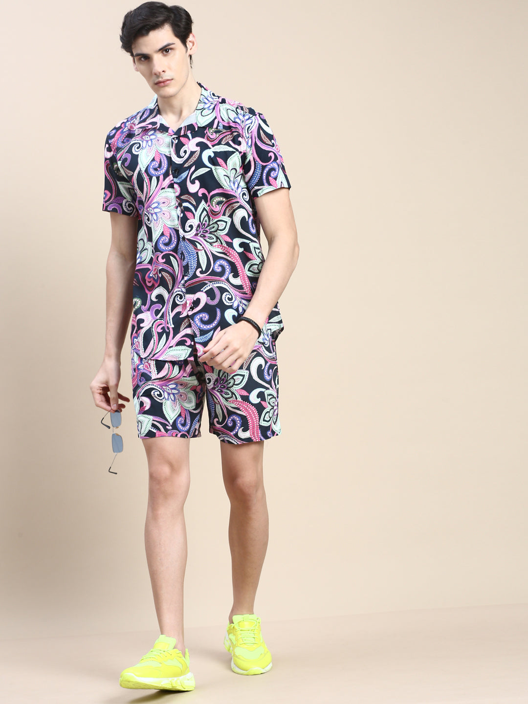 Men Multi Printed Casual Co ord Set