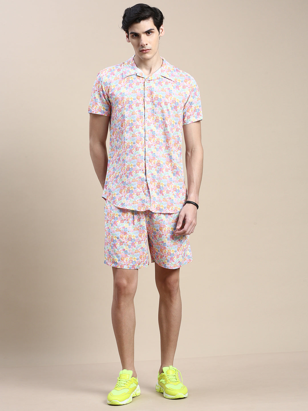 Men Multi Printed Casual Co ord Set