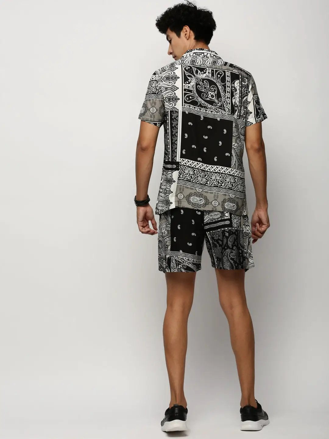 Men's Black Printed Casual Co-Ords - from SHOWOFFFF