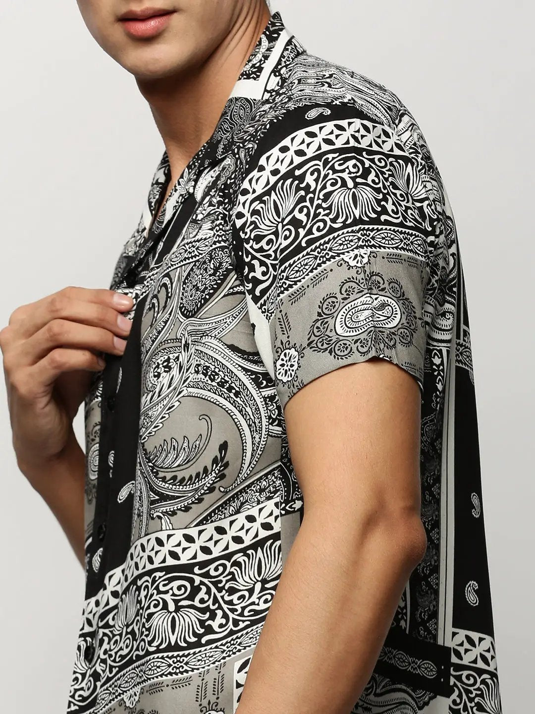 Men's Black Printed Casual Co-Ords - from SHOWOFFFF