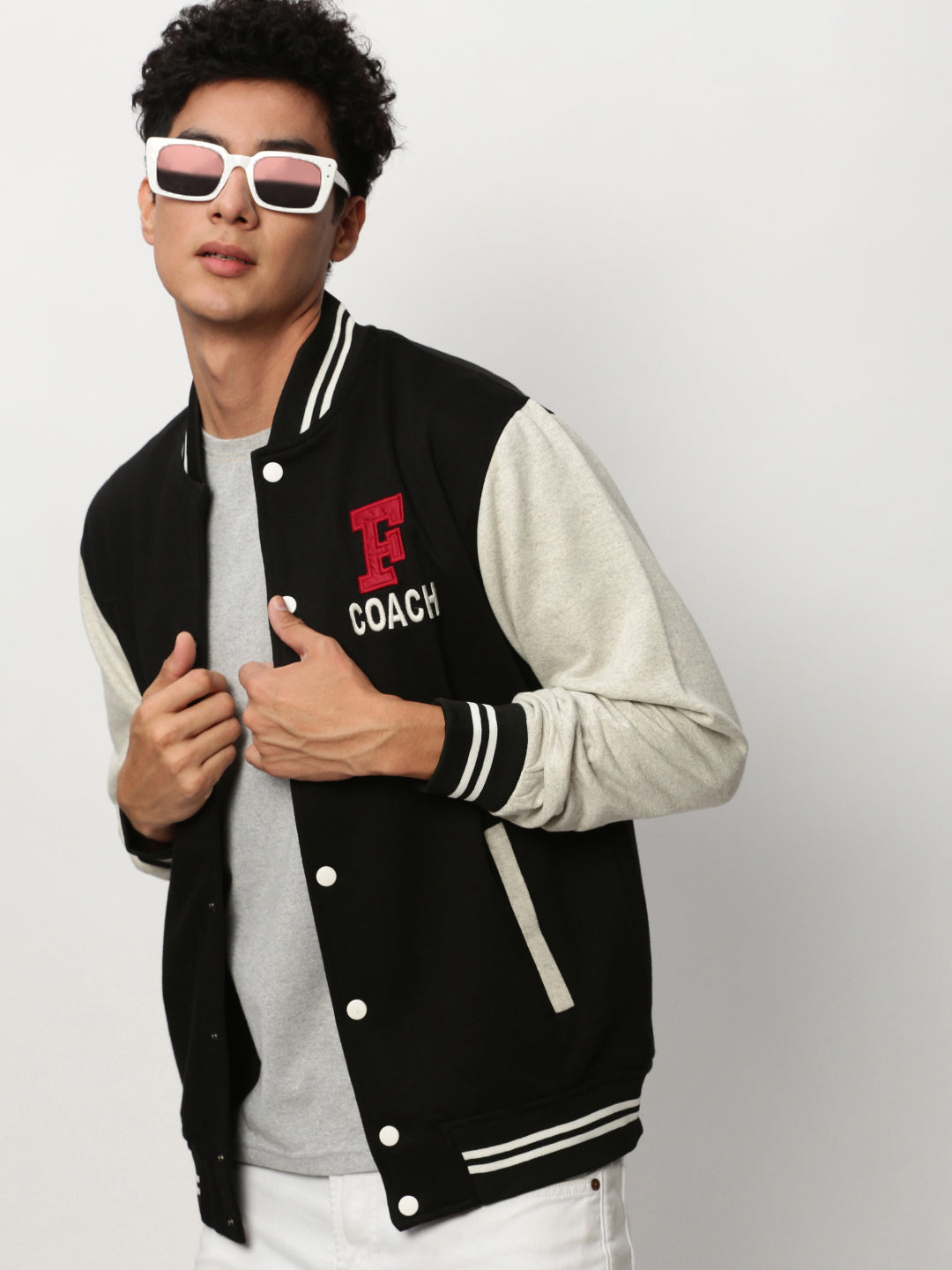 Men's Black Solid Casual Sweatshirts