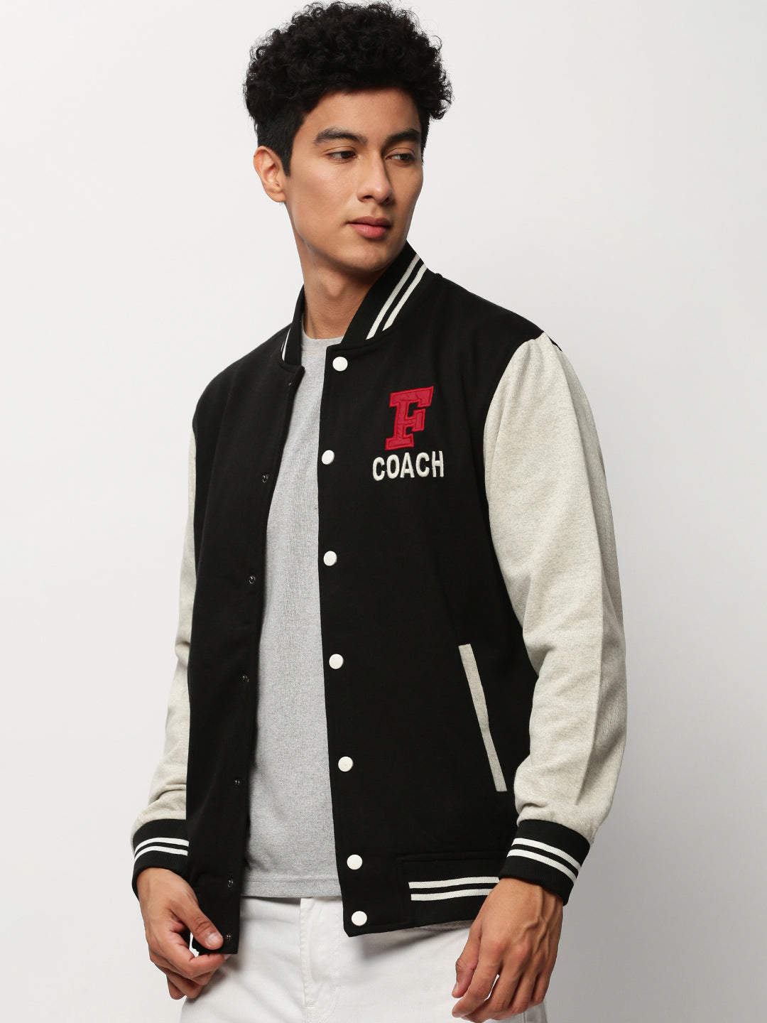 Men's Black Solid Casual Sweatshirts