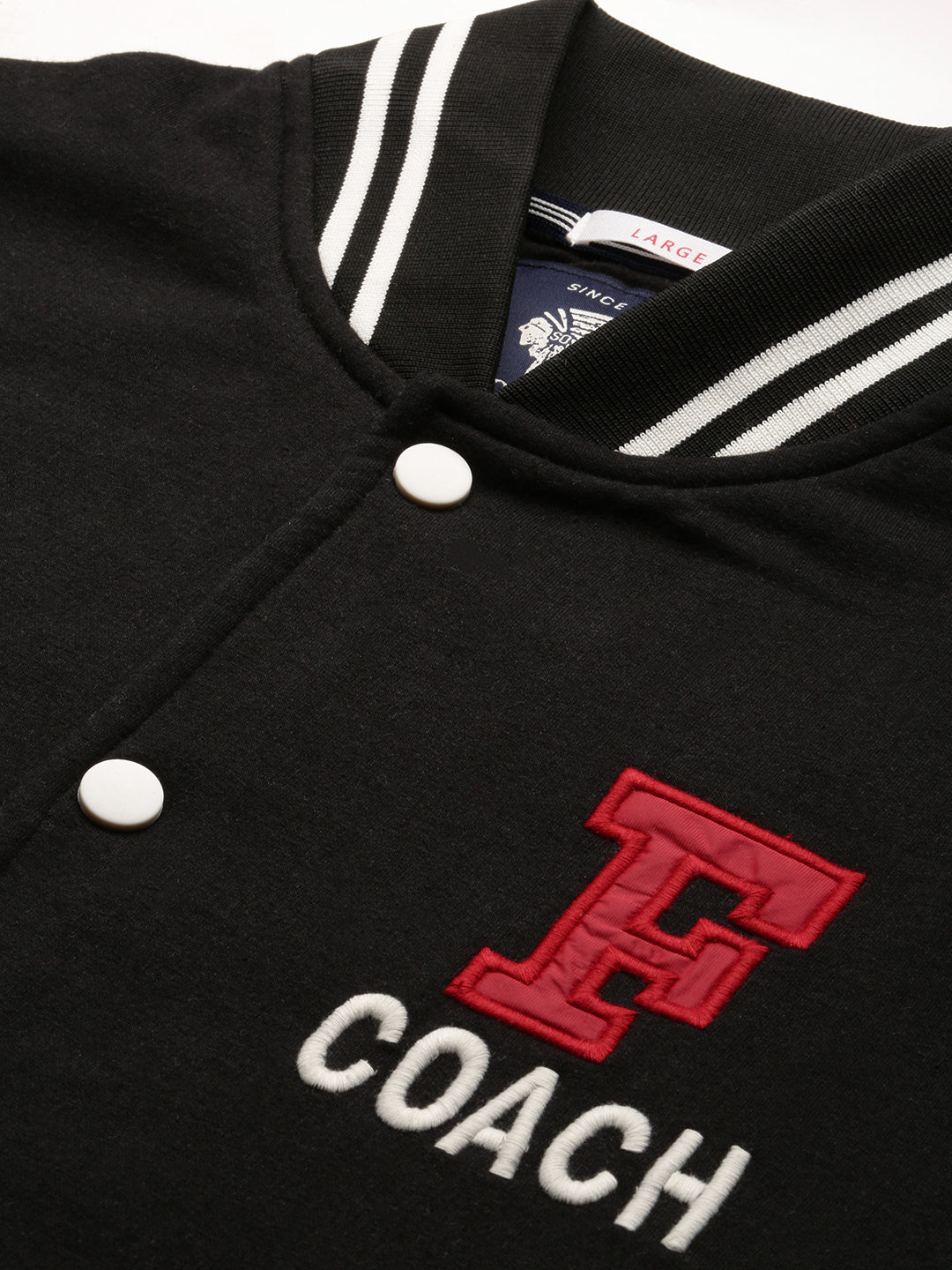 Men's Black Solid Casual Sweatshirts