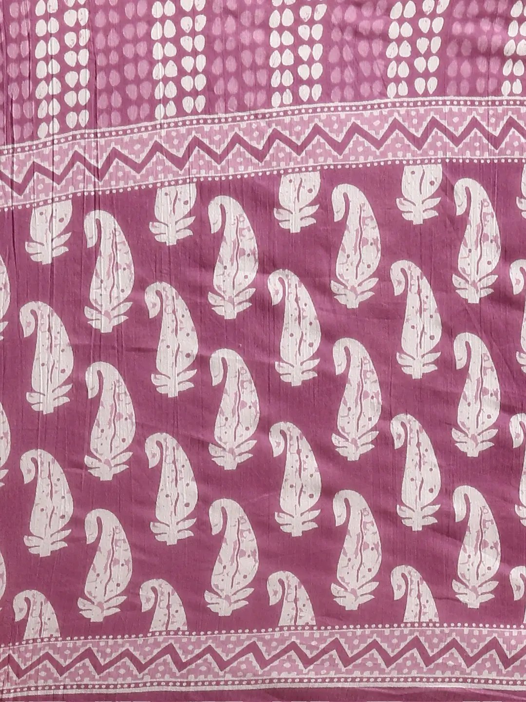 Women's Lavender Printed Kurta Set