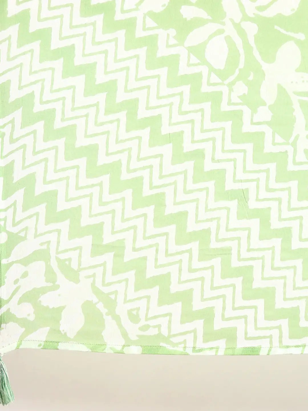 Women's Green Printed Kurta Set