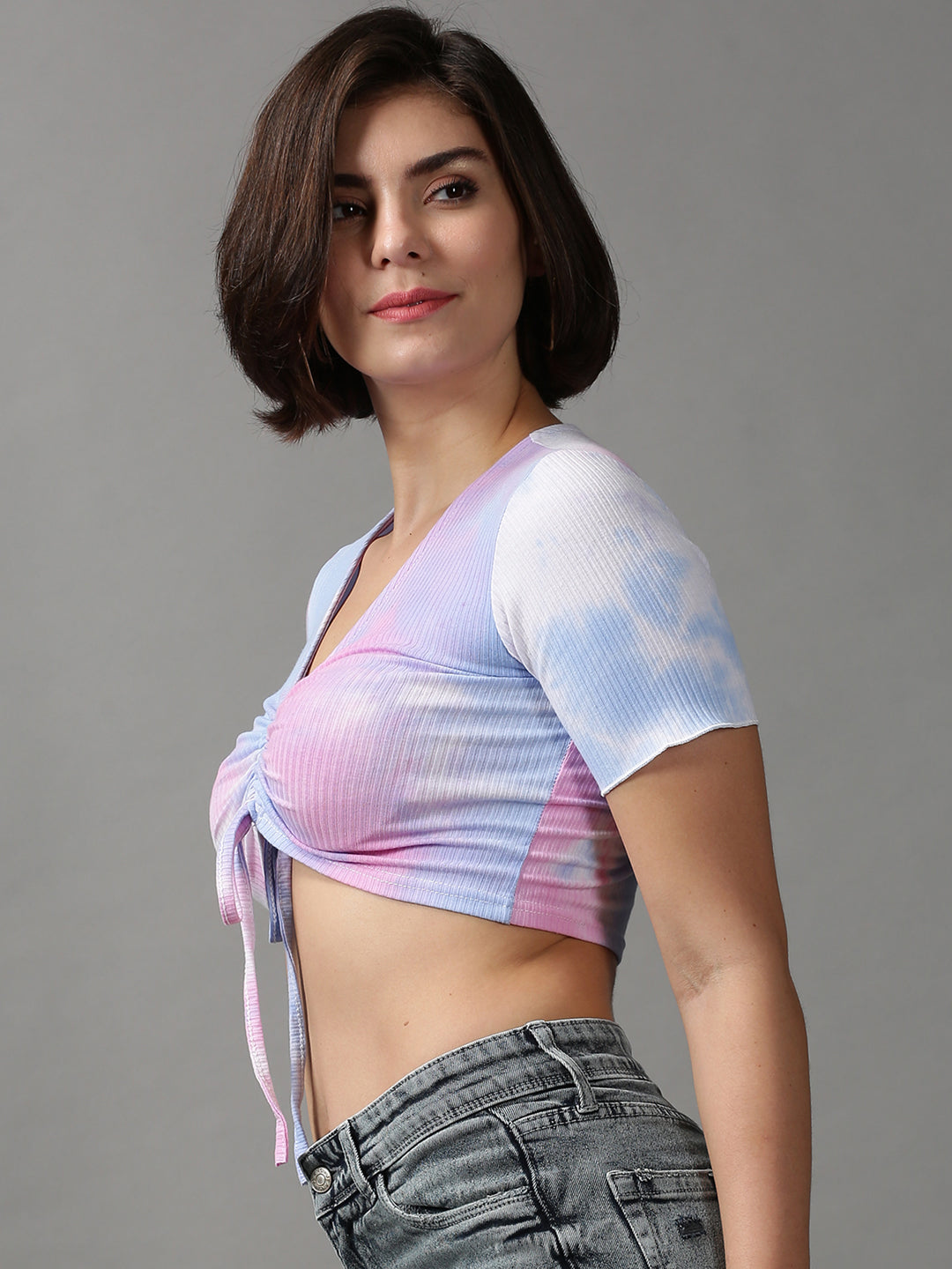 Women's Multi Tie Dye Top