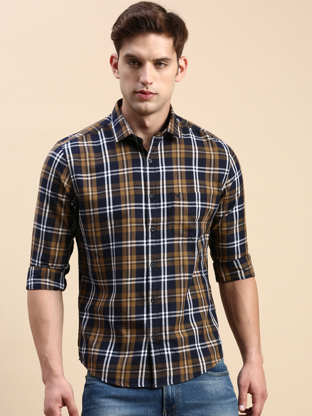 Men Multi Checked Casual Shirt