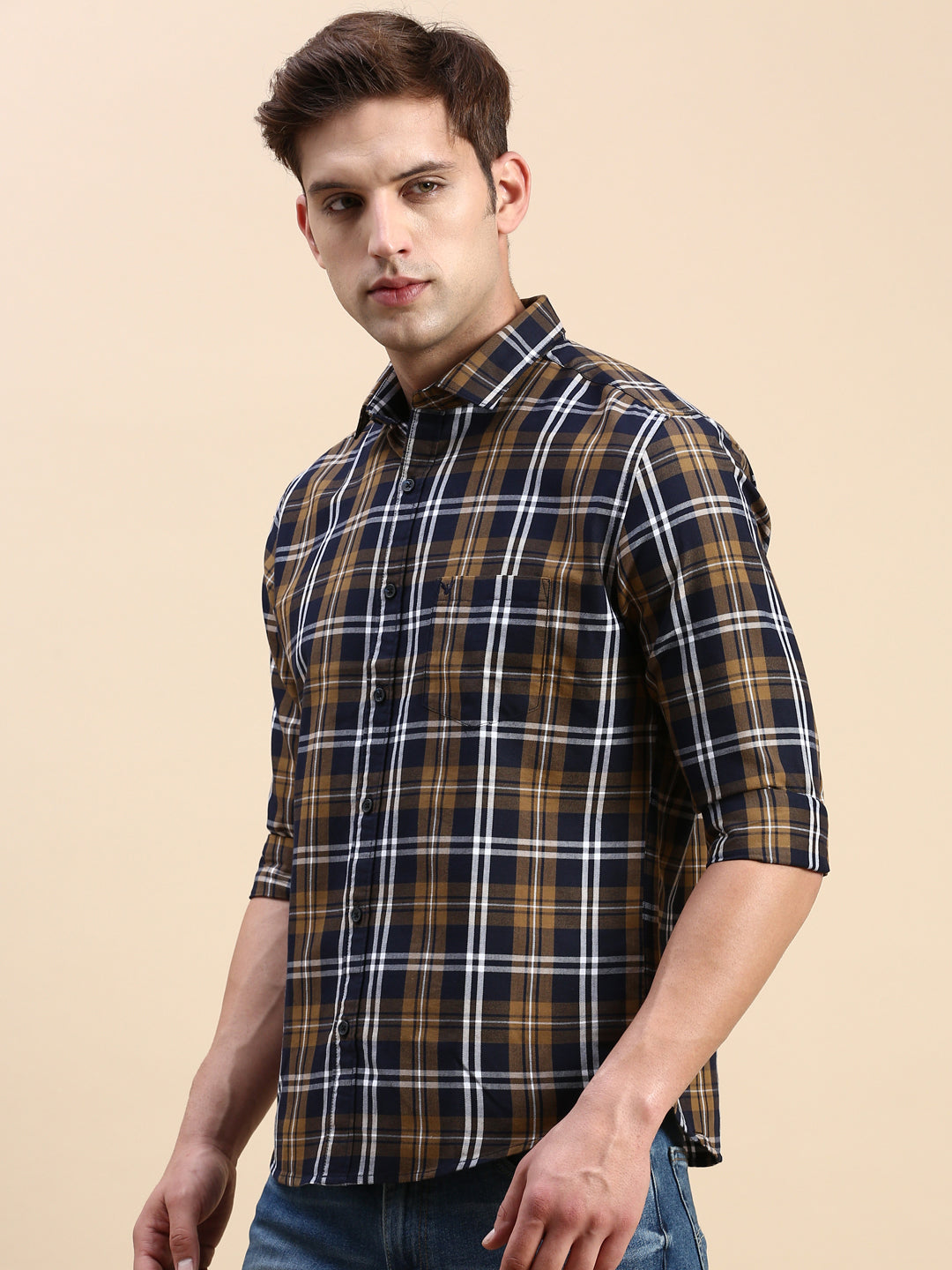 Men Multi Checked Casual Shirt