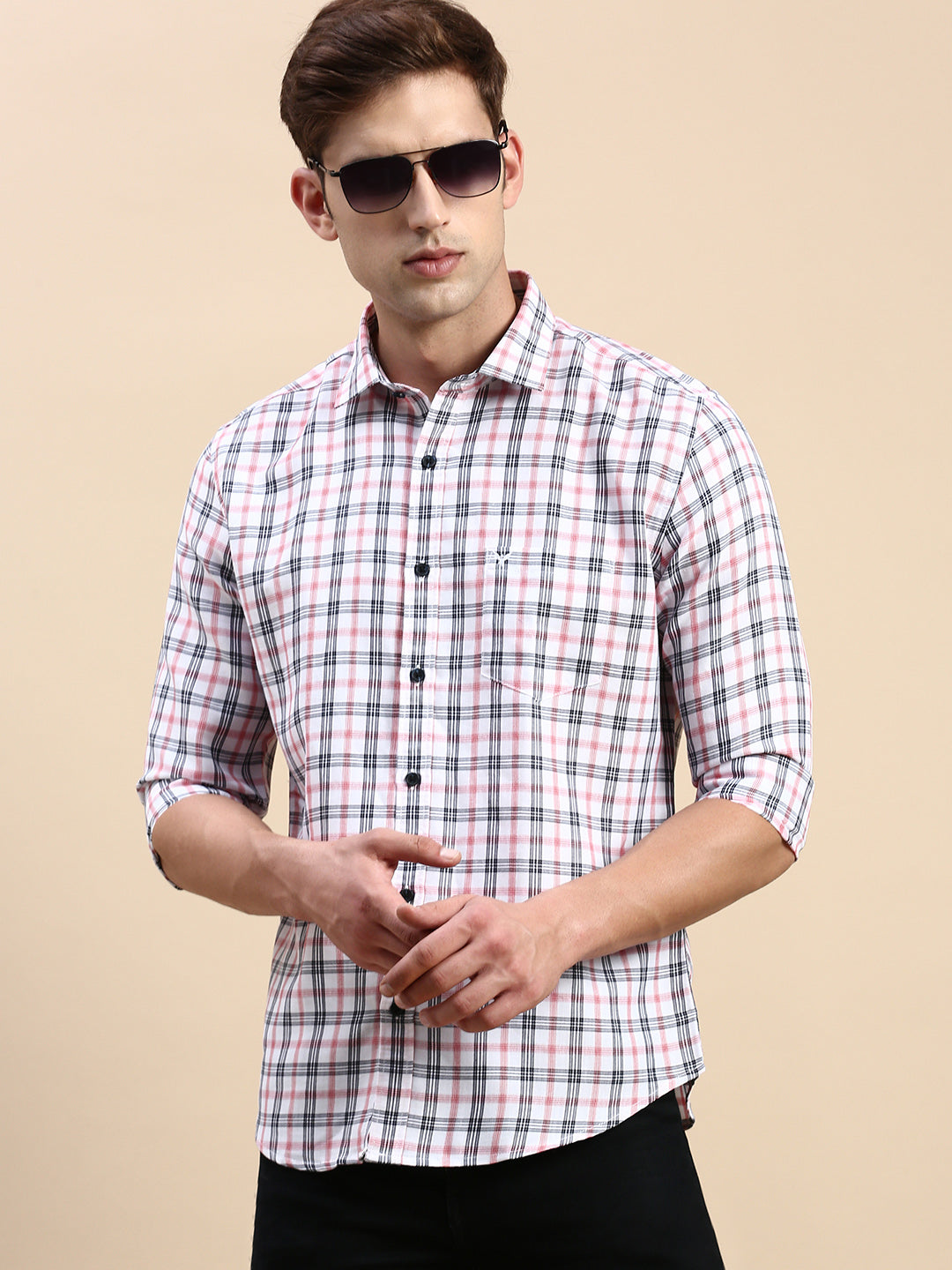 Men Multi Checked Casual Shirt