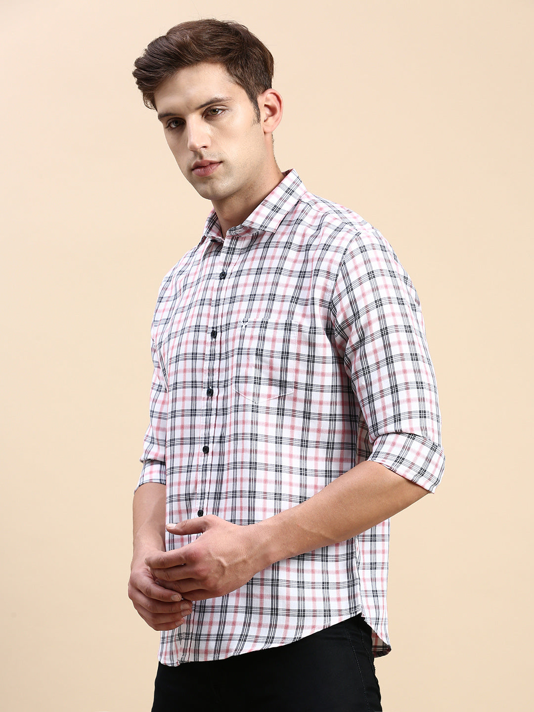 Men Multi Checked Casual Shirt