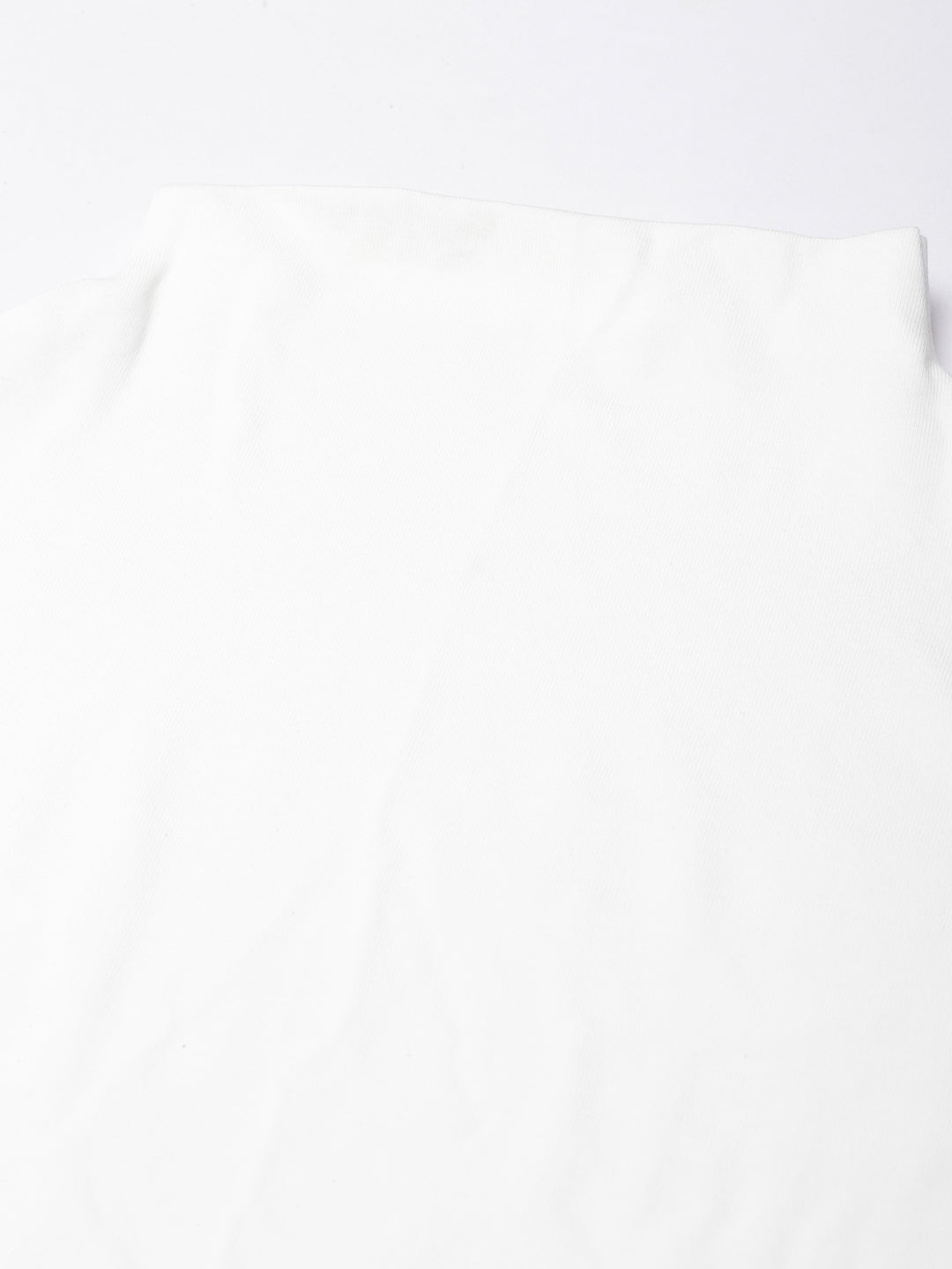 Women's Solid Off White Top