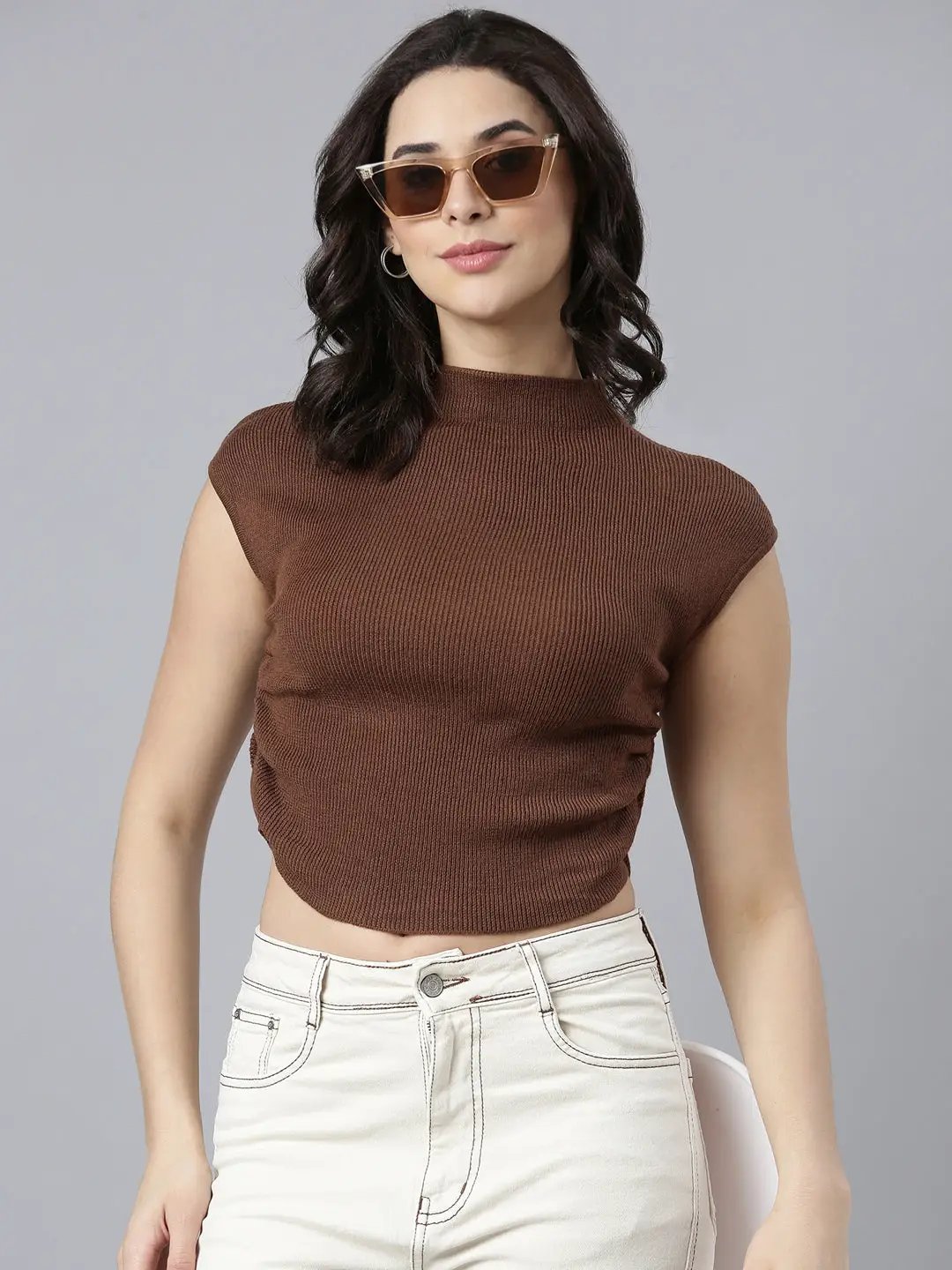Women's Brown Top