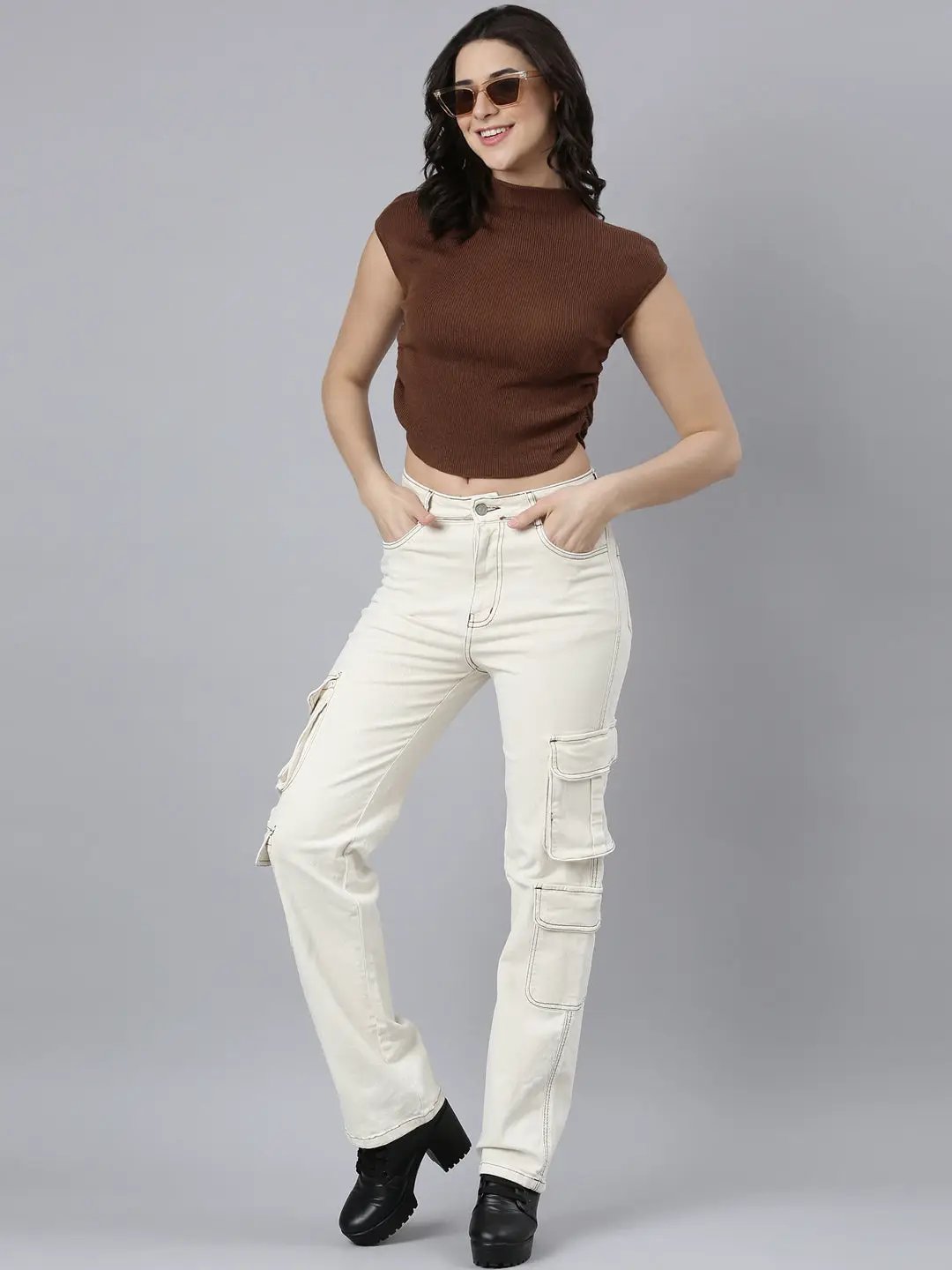 Women's Brown Top