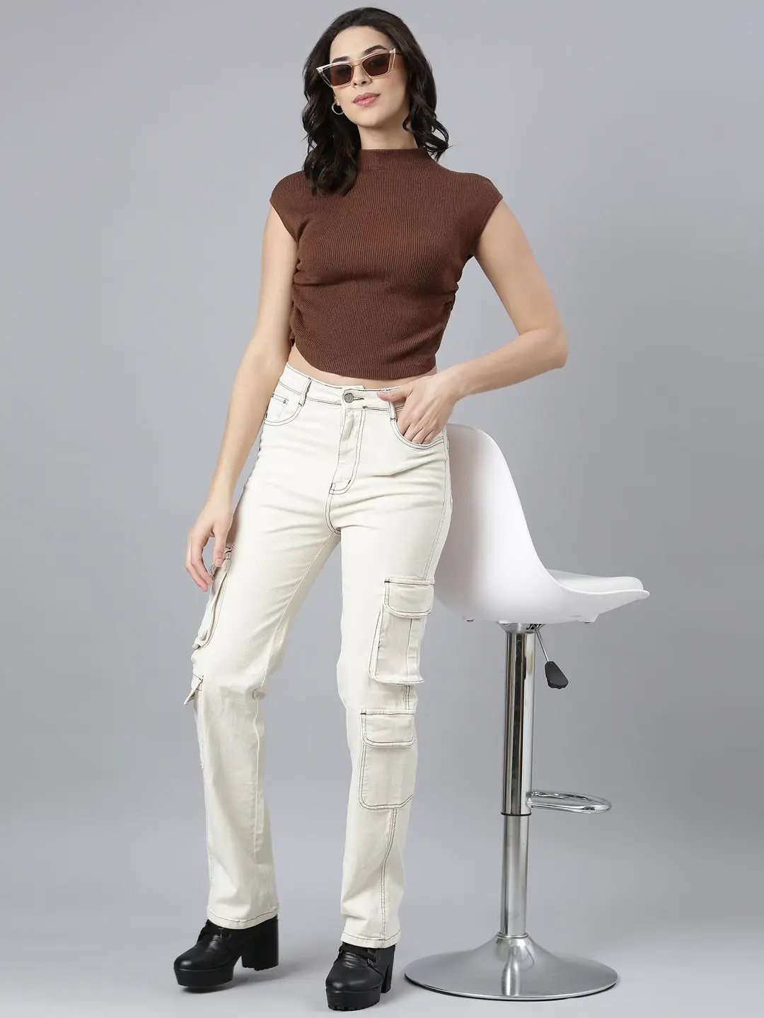 Women's Brown Top