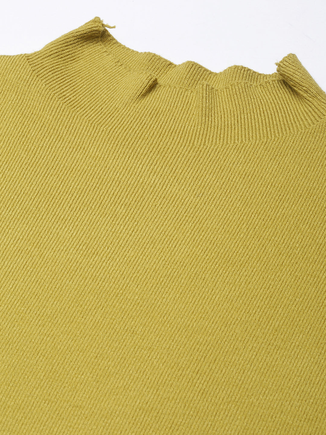 Women's Green Solid Top