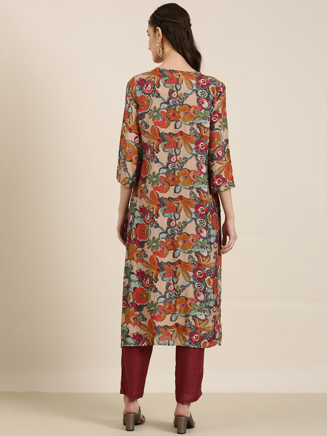 Women Multi Floral Kurta Set