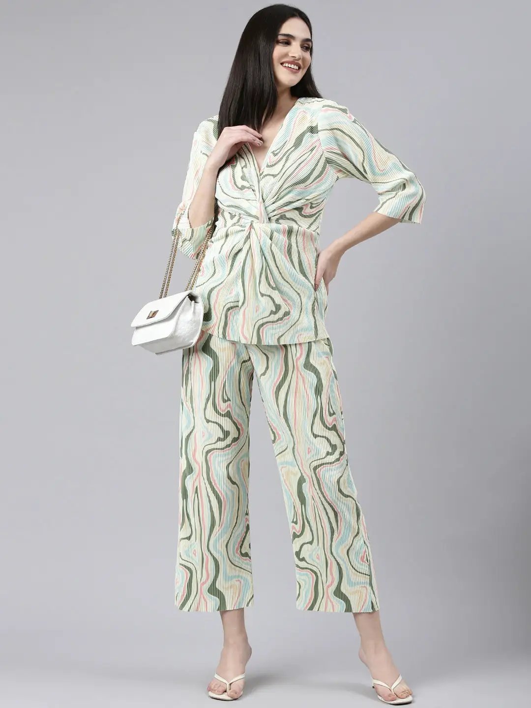 Women's Multi Printed Co-Ords