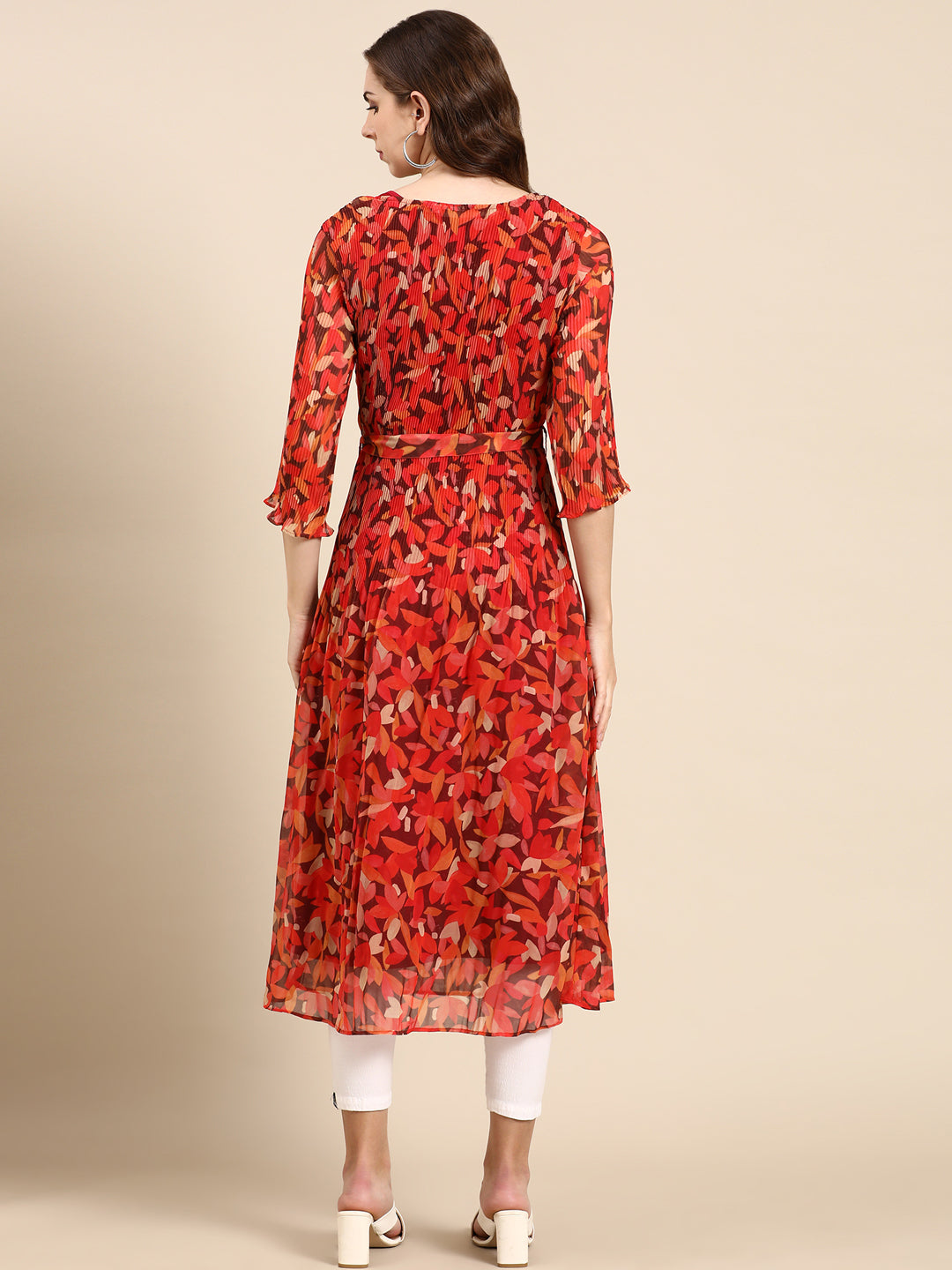 Women's Multi Printed A-Line Kurta