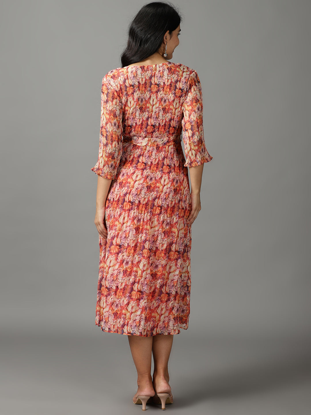 Women's Multi Printed A-Line Dress