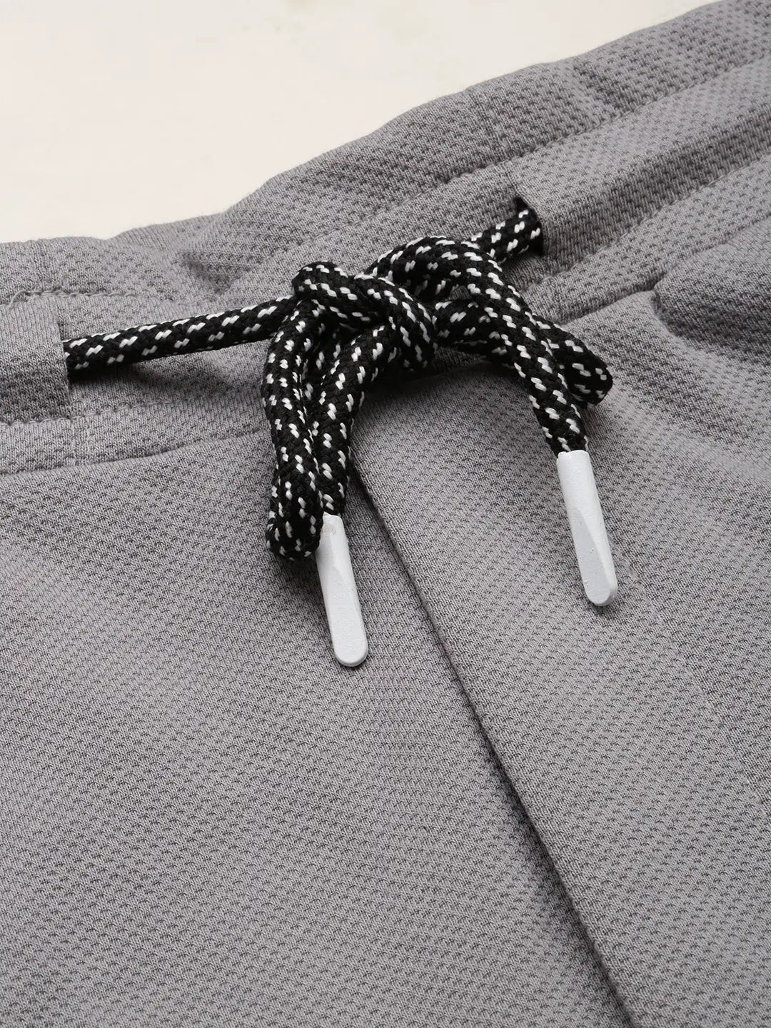 Men's Grey Solid Sports Shorts