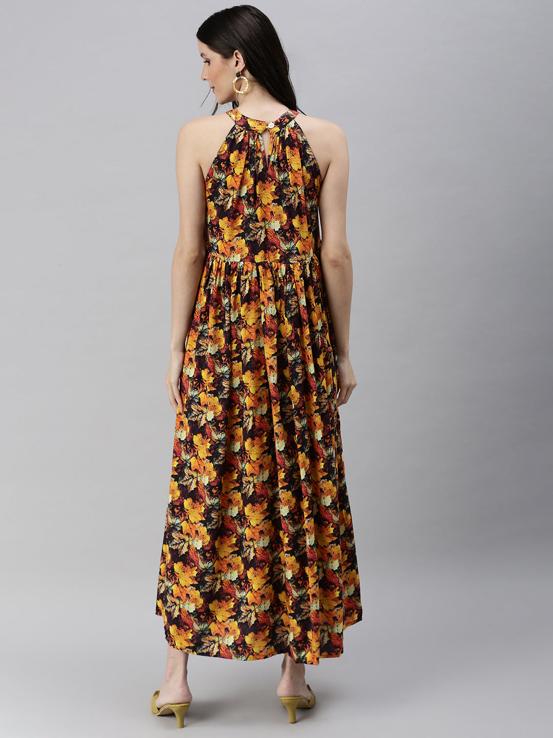 Women Multi Printed A-Line Dress