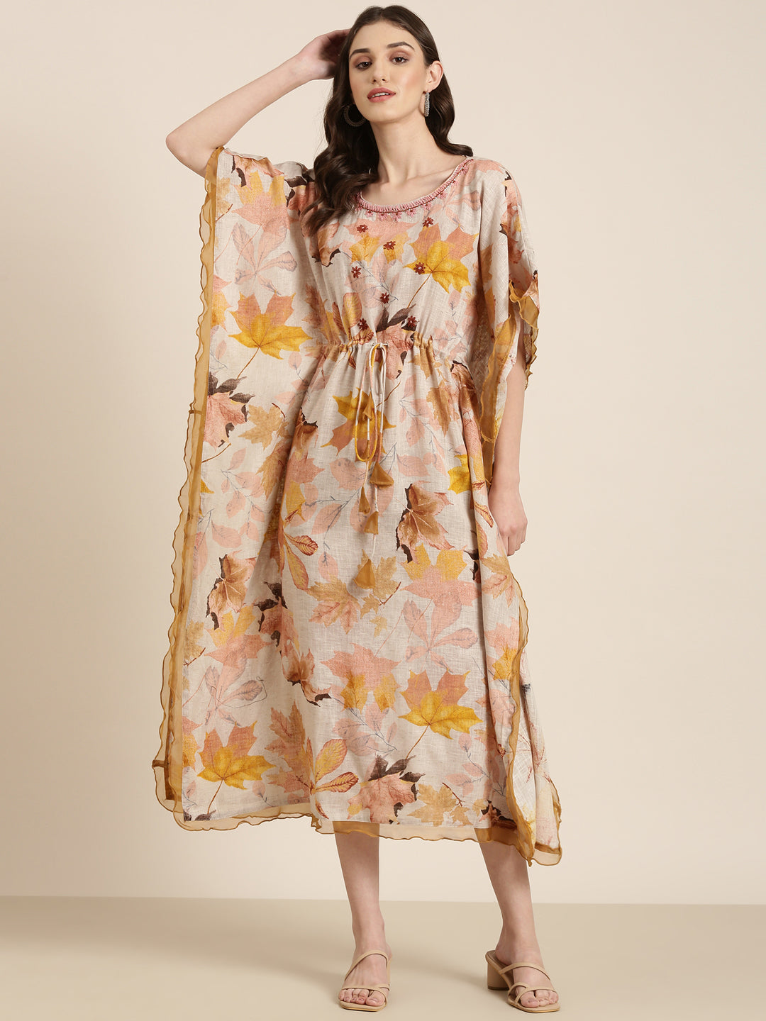 Women's Multi Floral Straight Dress