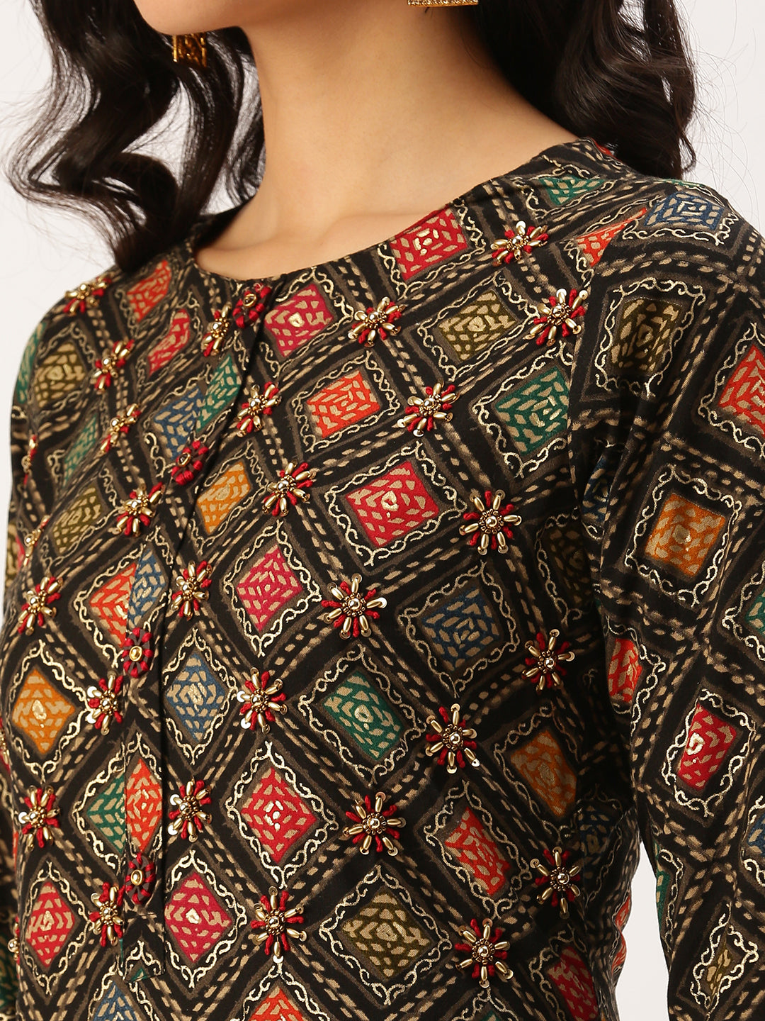 Women's Multi Printed Straight Kurtas