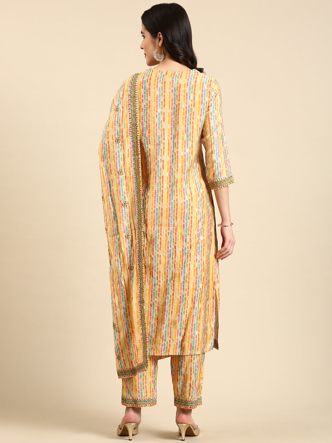 Women's Multi Printed Kurta Set