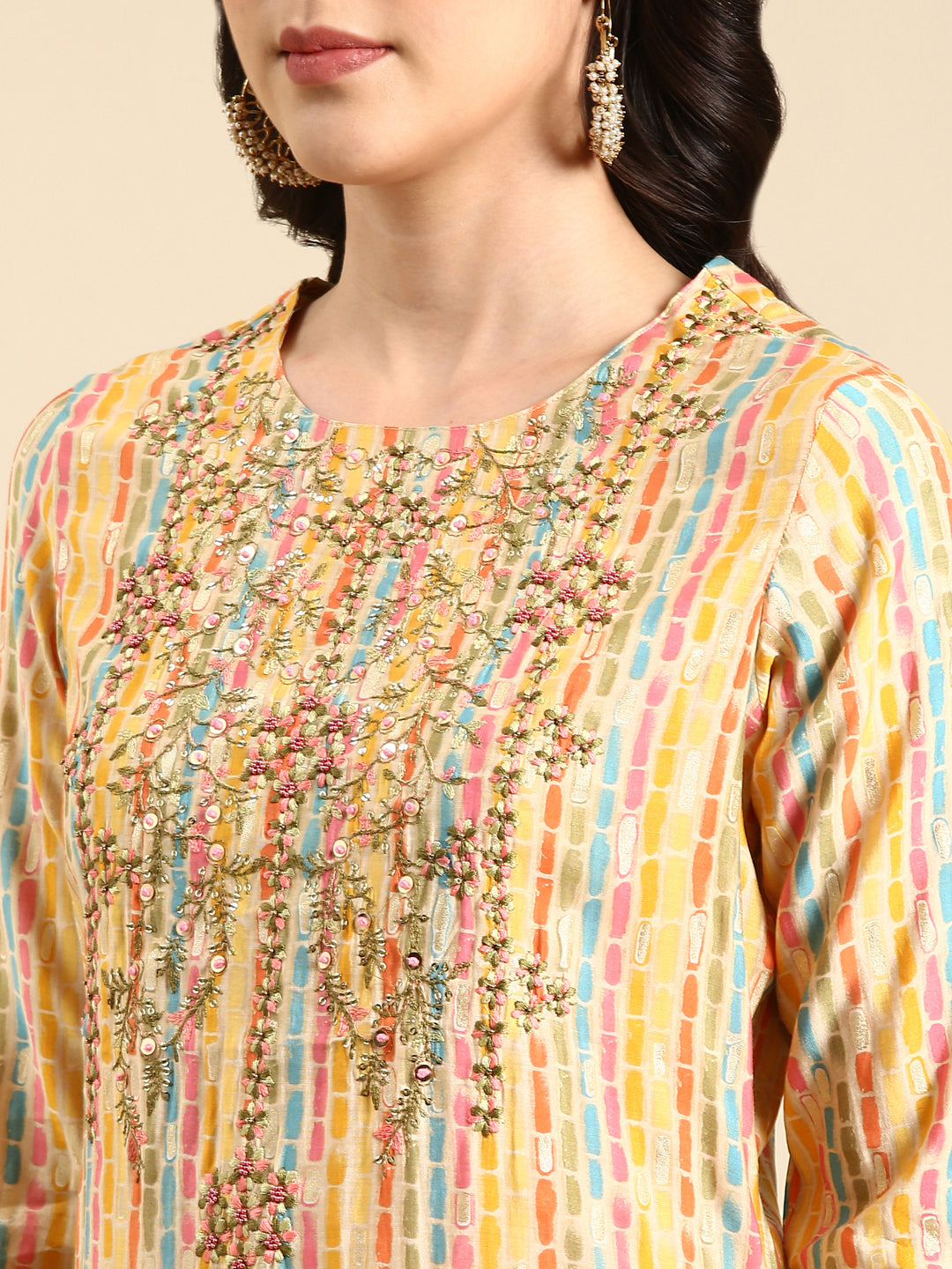 Women's Multi Printed Kurta Set