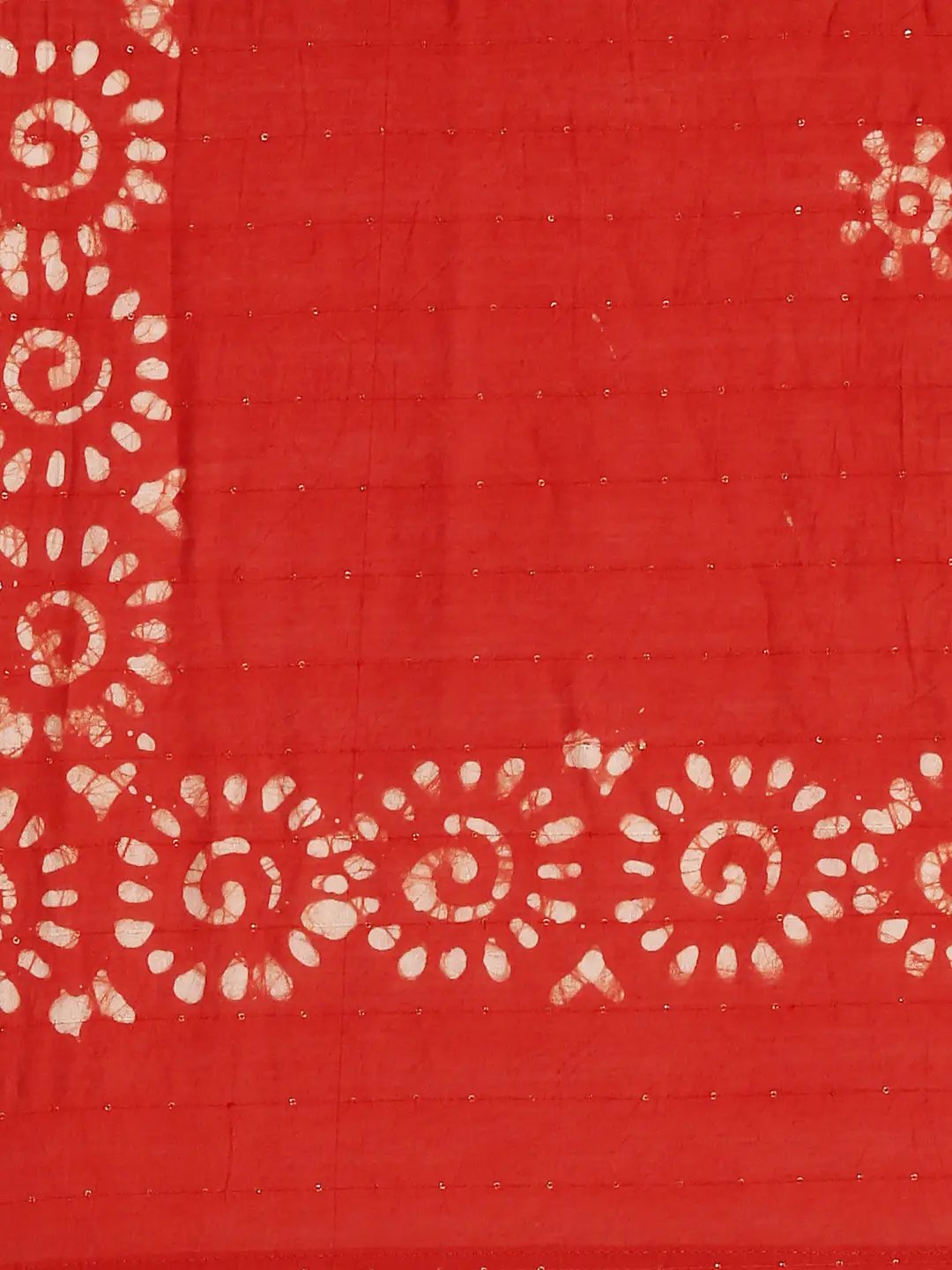 Women's Rust Printed Kurta Set