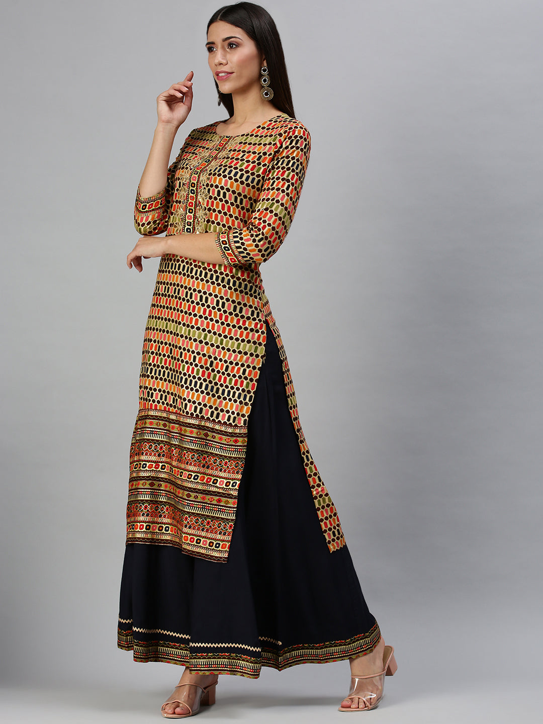 Women's Multi Printed Kurta Sets