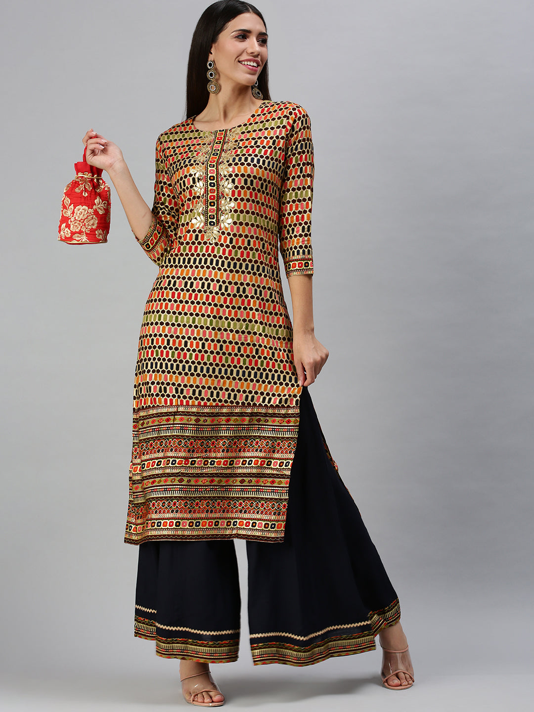 Women's Multi Printed Kurta Sets