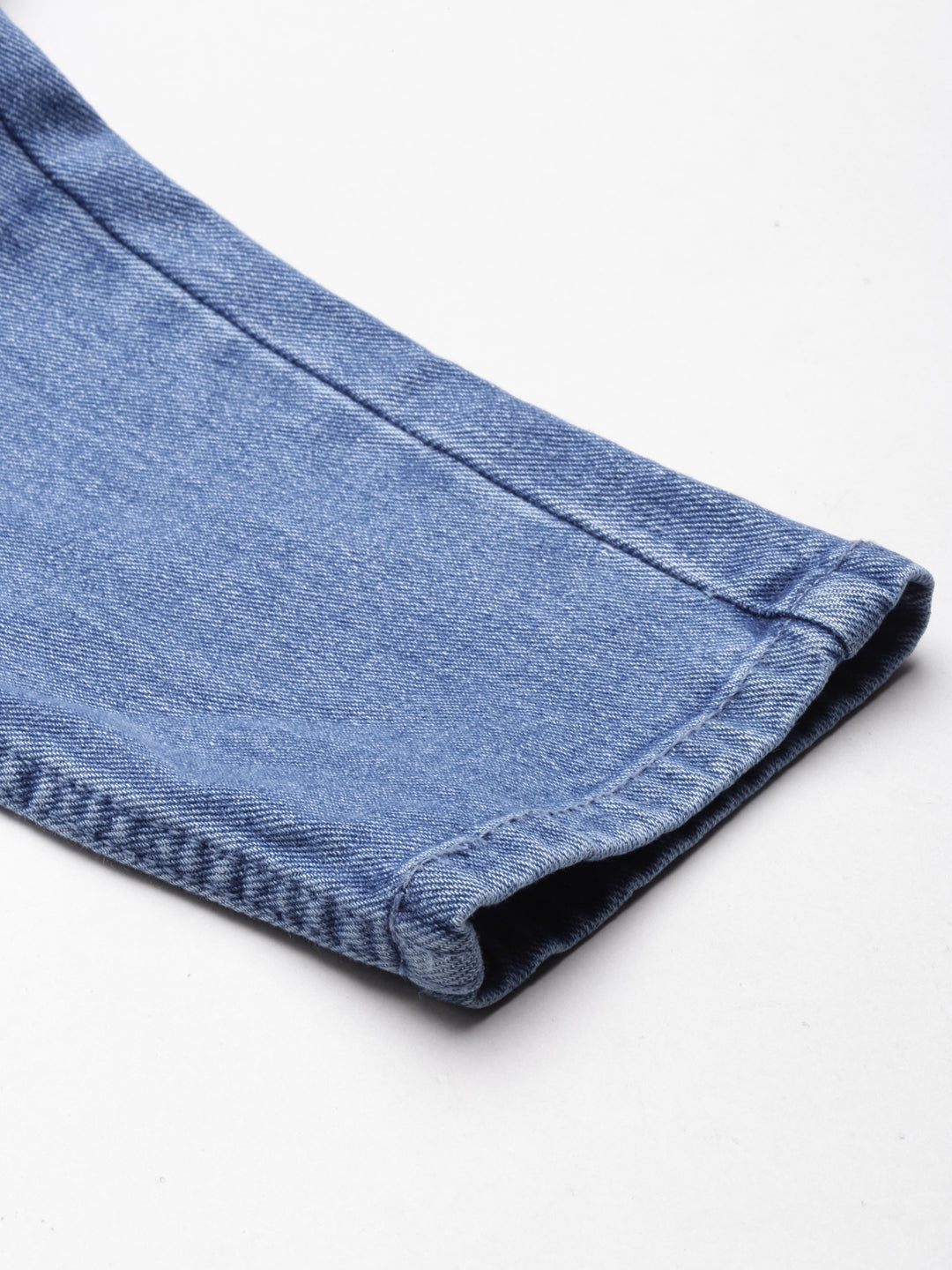 Women Blue Solid Slim Fit Denim Jeans