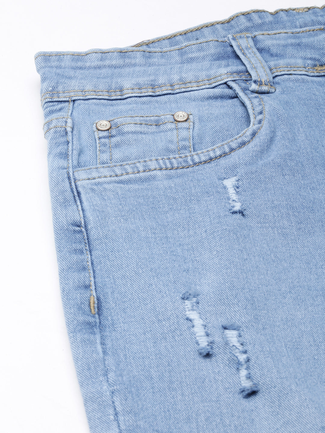 Women's Blue Skinny Fit Denim Jeans