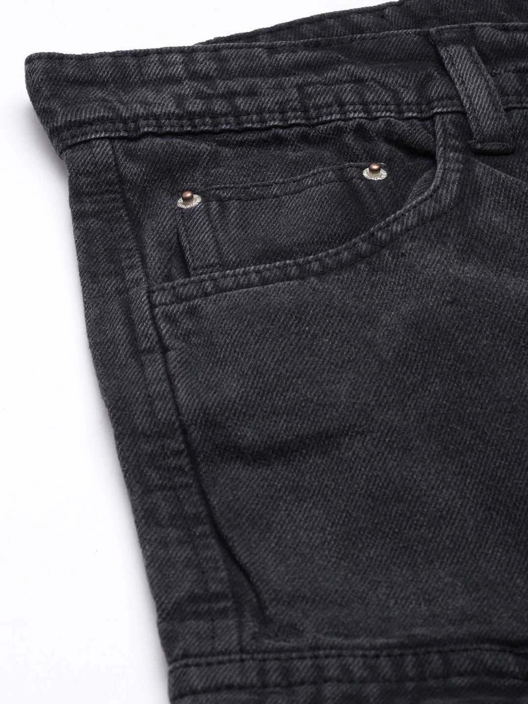 Women Straight Fit Denim Charcoal Corgo Jean