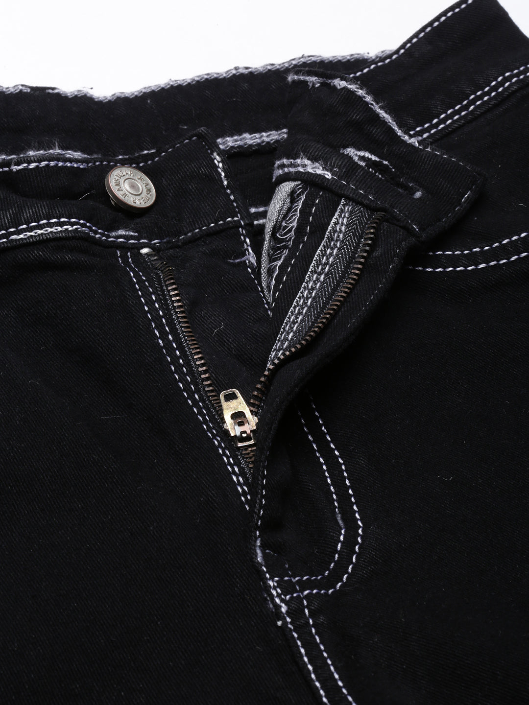 Women Straight Fit Denim Black Corgo Jean