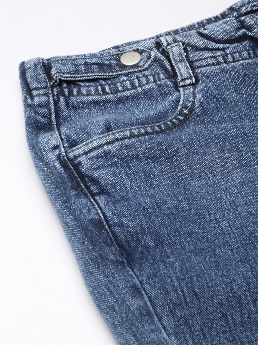 Women Straight Fit Denim Blue Jean