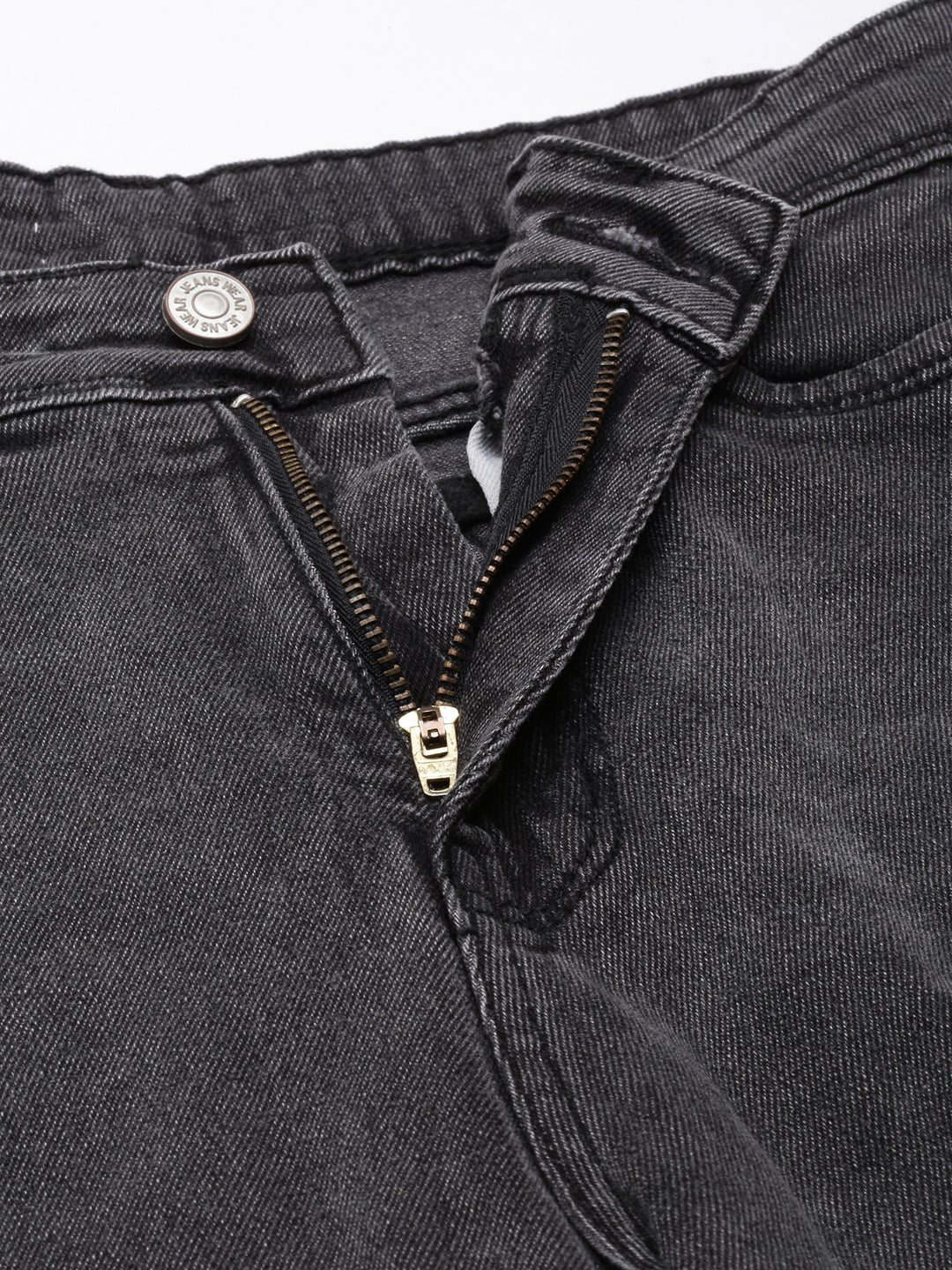 Women's Grey Straight Fit Light Fade Jeans