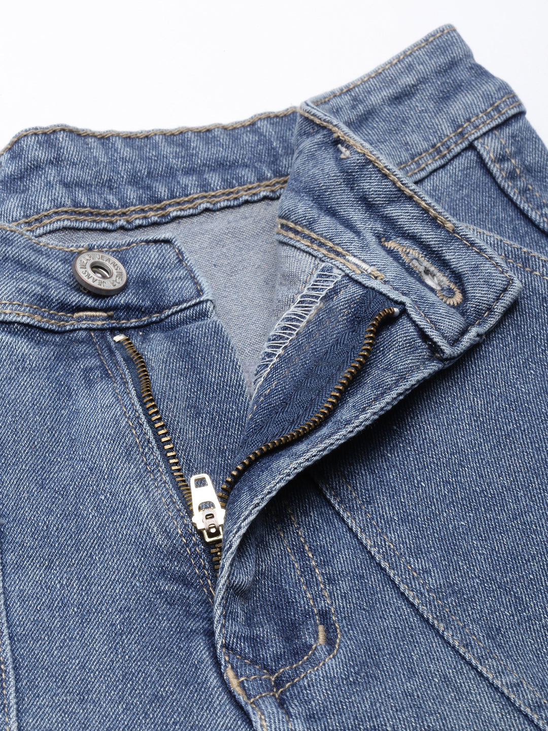 Women Straight Fit Denim Blue Corgo Jean